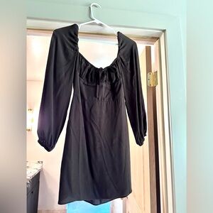 Aritzia Sunday Best brown mini dress